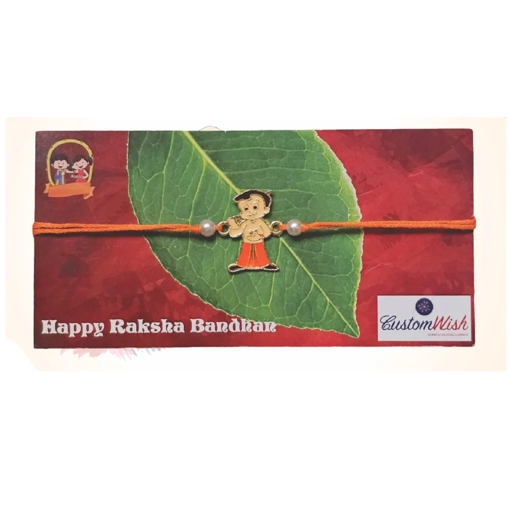 Buy Chhota Bheem Metal Rakhi for Brother Online Gift